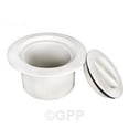 thumbnail image 1 of Waterway Plastics  Volleyball Flange & Plug Assembly - White, 1 of 1