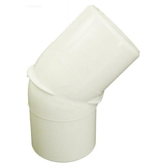 Waterway Plastics WW4112200 45 deg 2 x 2 in. Spigot Elbow