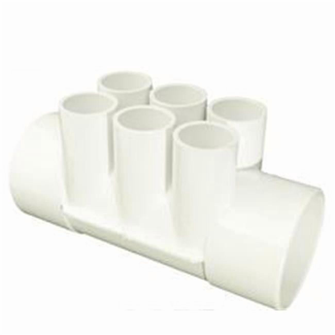 Waterway Plastics WW6724270B PVC Water Manifold 2 x 0.75 in. Slip Ports ...