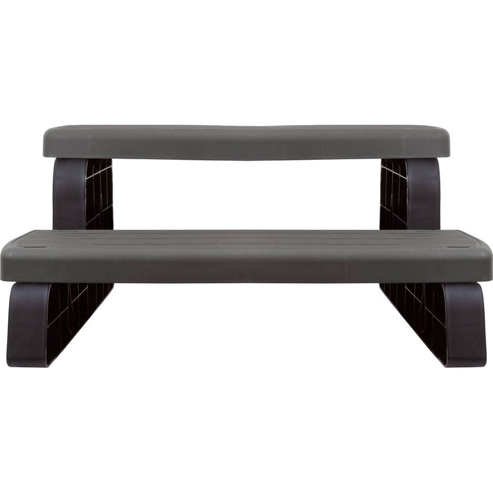 Charcoal 33" Plastic Spa Step Assembly