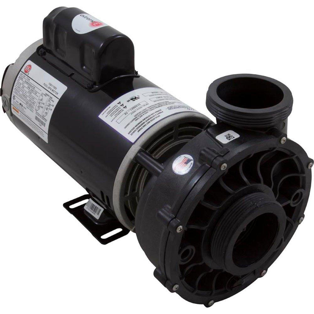 Waterway Viper 56-Frame 5HP Dual-Speed Spa Pump, 2-1/2in. Intake, 2-1 ...