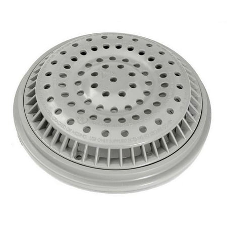 Waterway WW6402317V 8 in. Anti Vortex VGB Compliant Drain Cover, Grey