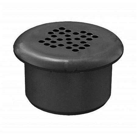 Waterway WW6722009DKG Gunite Air Injector Floor Cap Accessories for Inside 1.5 in. Pipe, Dark Gray