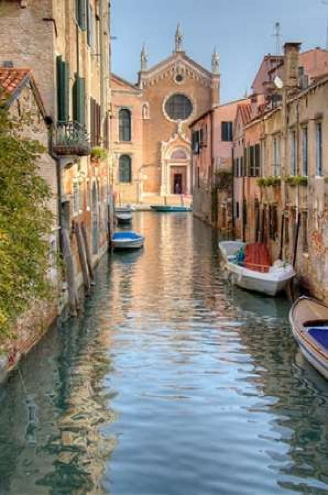 Waterways of Venice I Canvas Art - George Johnson (24 x 36)