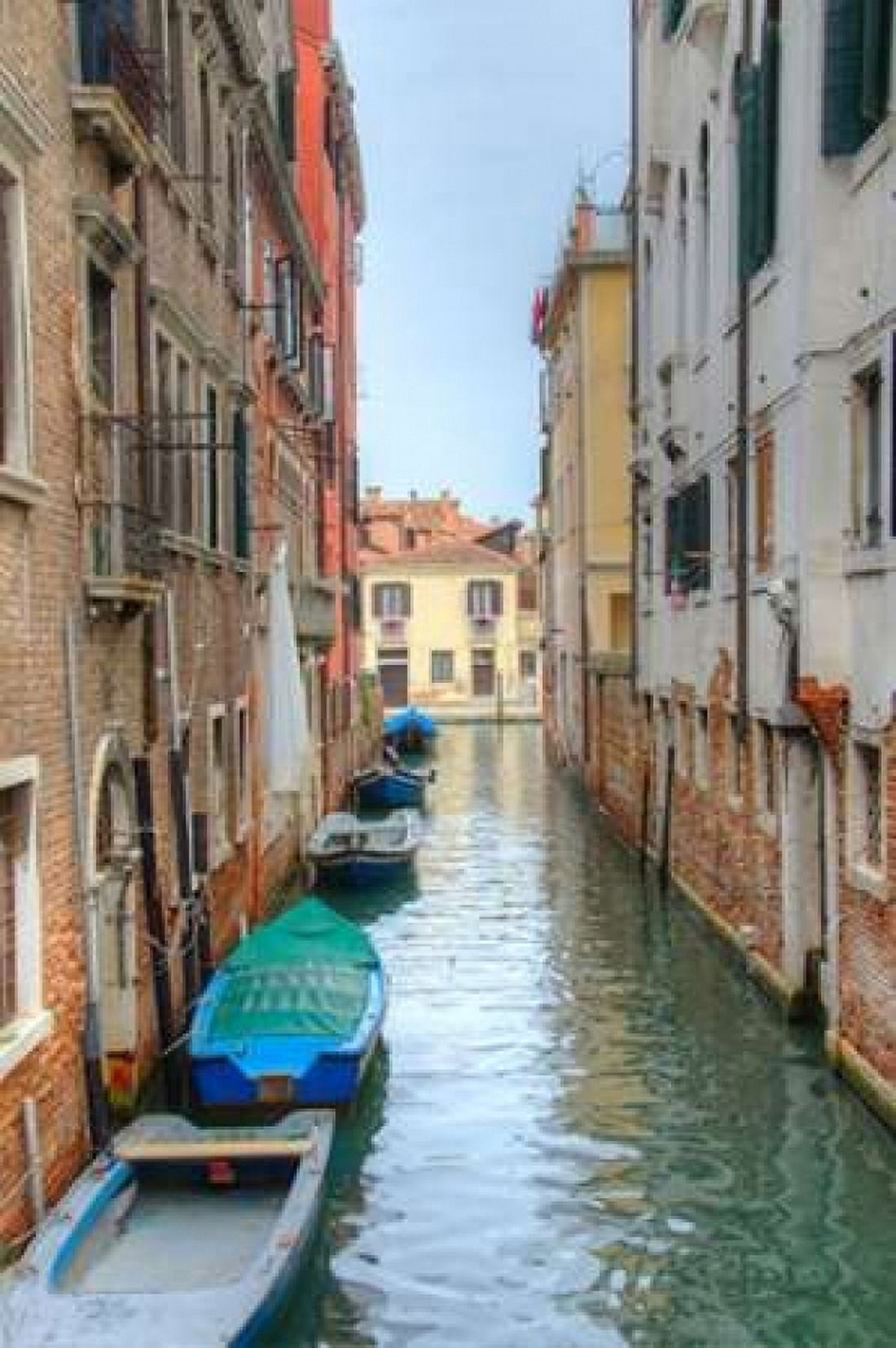 Waterways of Venice II Canvas Art - George Johnson (24 x 36)
