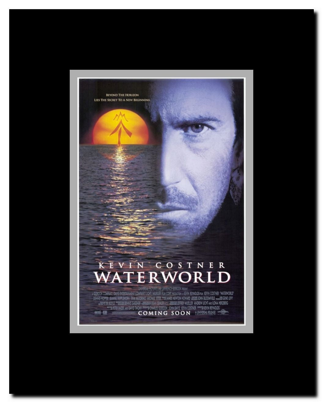 Waterworld Framed Movie Poster