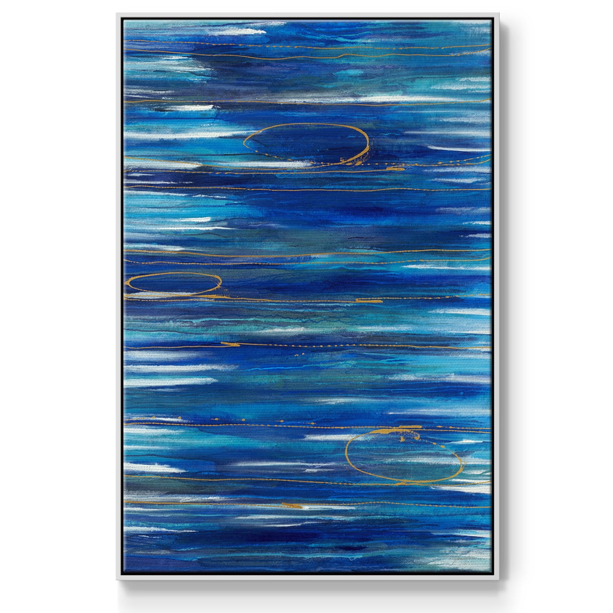 Waterworld Framed Premium Gallery Wrapped Canvas - Ready to Hang