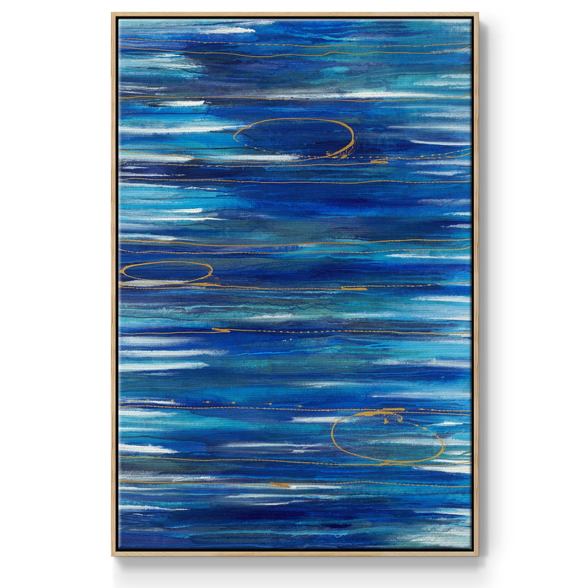 Waterworld Framed Premium Gallery Wrapped Canvas - Ready to Hang