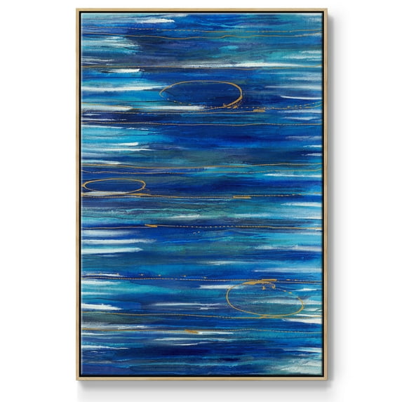Waterworld Framed Premium Gallery Wrapped Canvas - Ready to Hang