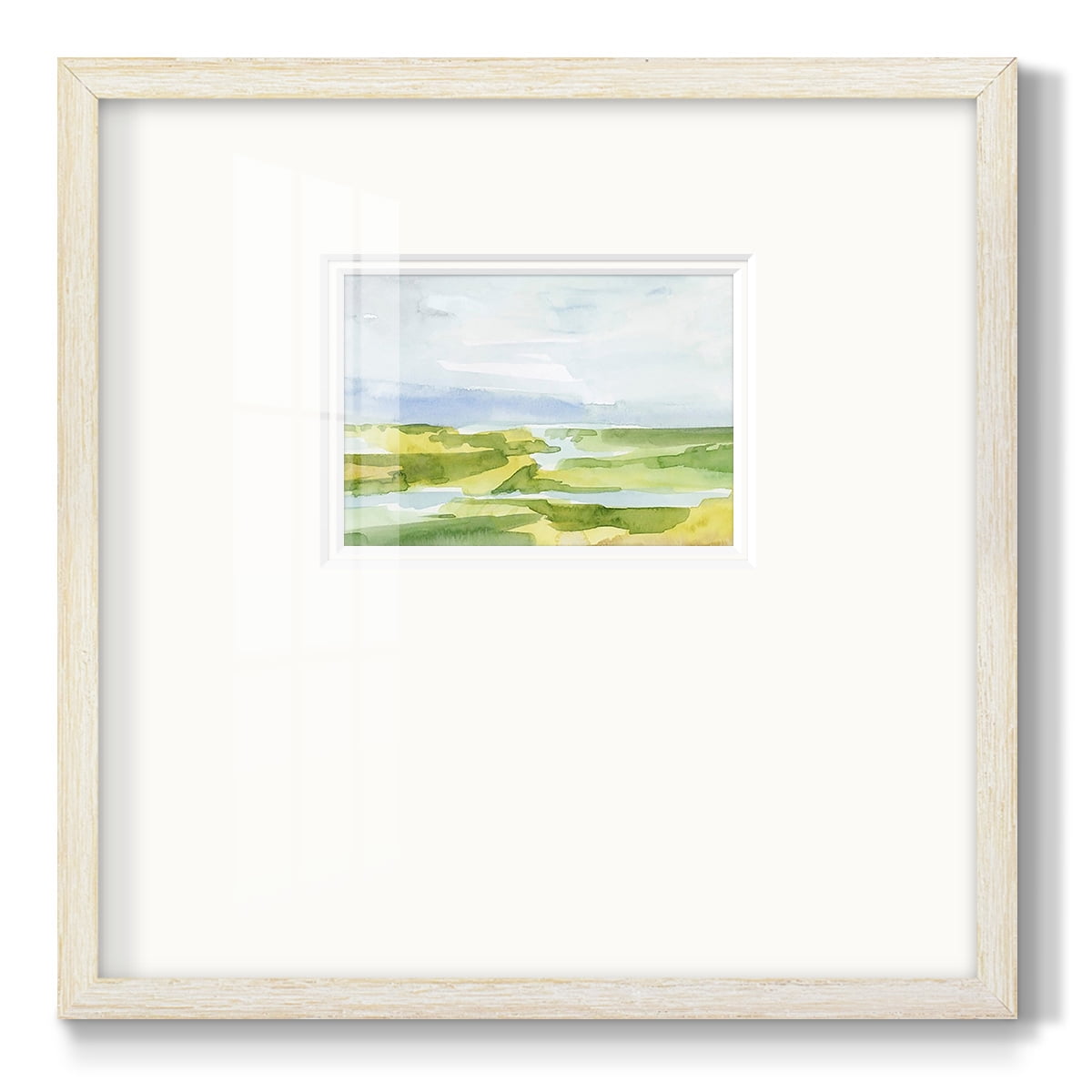 Watery Lowlands IIIPremium Framed Print