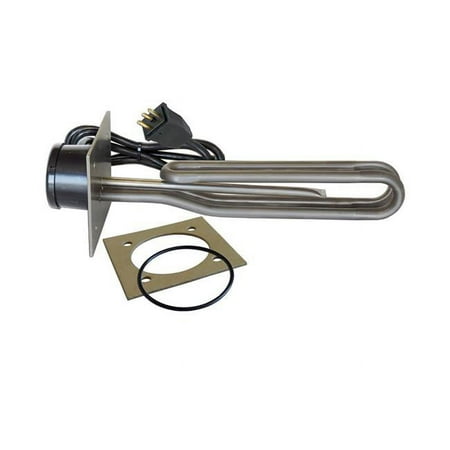 Watkins 12-1464-BC-K 1.5KW 115V Incoloy Heater Element with Gasket - 4 x 4 in. Molded Cord