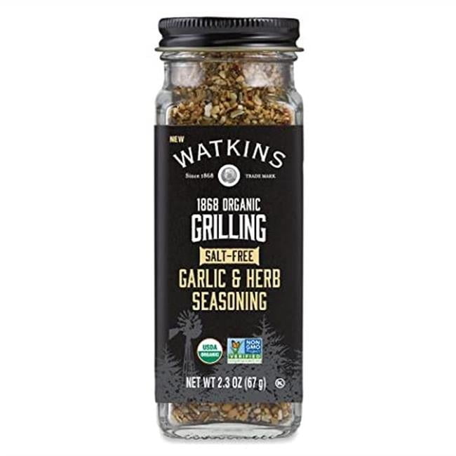 Watkins 2305863 2.6 oz Garlic Herb Salt Free Organic Seasoning - Pack of 12