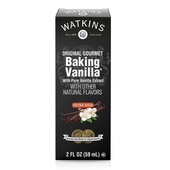 Watkins All Natural Original Gourmet Baking Vanilla Extract, 2 fl oz (Plastic Container)