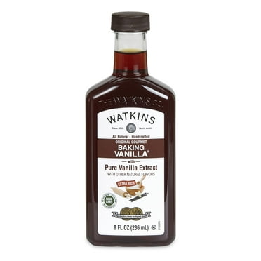 Watkins All Natural Original Gourmet Baking Vanilla, with Pure Vanilla Extract, 8 fl oz