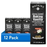 Watkins Original Gourmet Baking Vanilla, 8 fl oz – Rich Vanilla Flavor for Everyday Baking & Desserts