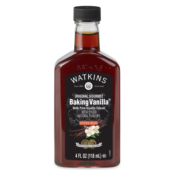Watkins All Natural Original Gourmet Baking Vanilla Extract, 4 fl oz