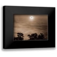 thumbnail image 1 of Watkins, Carleton 14x12 Black Modern Framed Museum Art Print Titled - Solar Eclipse from Santa Lucia Range, California, January 1, 1889, 1 of 5