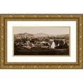 thumbnail image 1 of Watkins, Carleton 18x11 Gold Ornate Wood Framed with Double Matting Museum Art Print Titled - City Front from Rincon Hill, San Francisco, California, 1860, 1 of 4