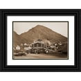 thumbnail image 1 of Watkins, Carleton 18x13 Black Ornate Wood Framed with Double Matting Museum Art Print Titled - The Bullion Mine, Virginia City, Nevada, 1880, 1 of 4