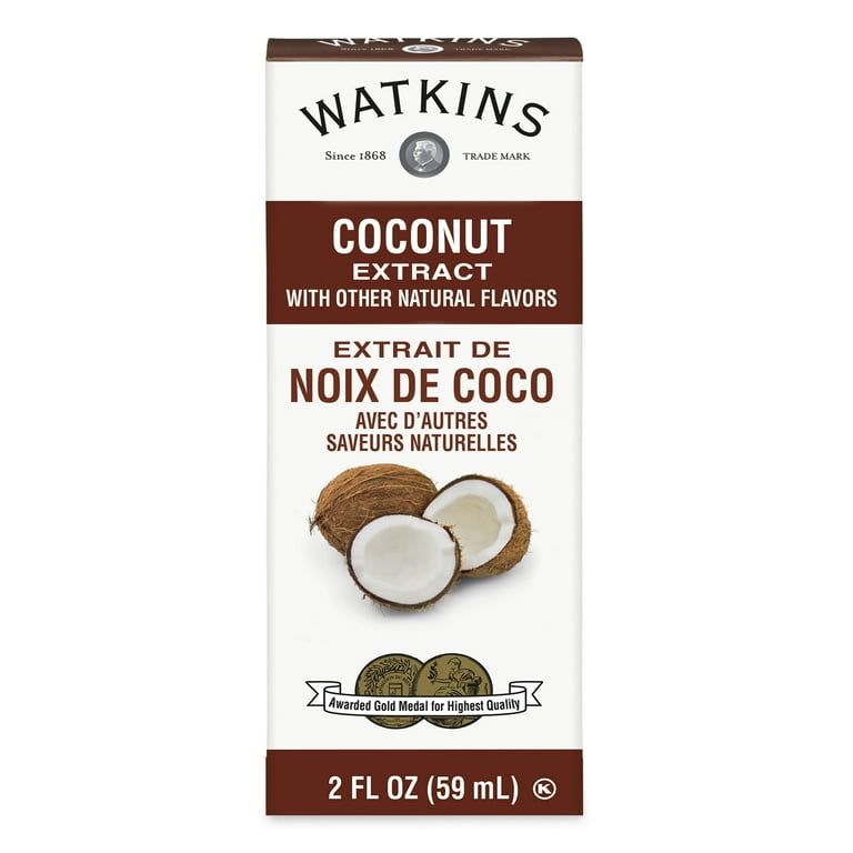 Watkins 2 fl oz Coconut Extract with Natural Flavors, Plastic