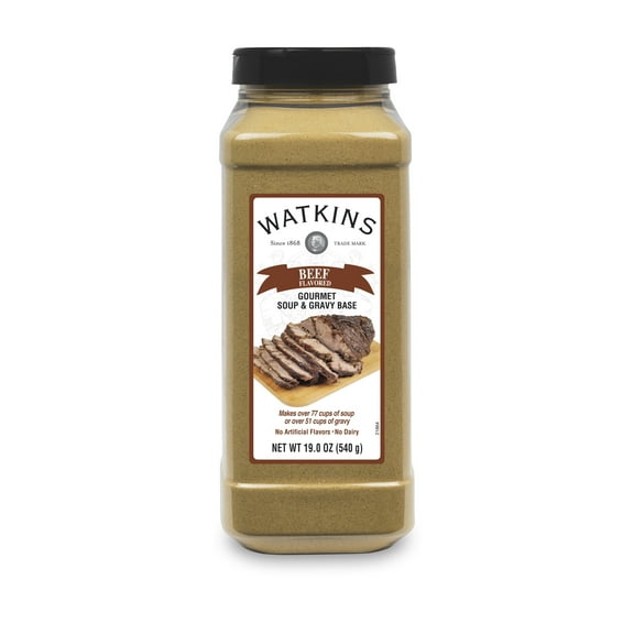 Watkins Gourmet Beef Soup & Gravy Base, 19 oz