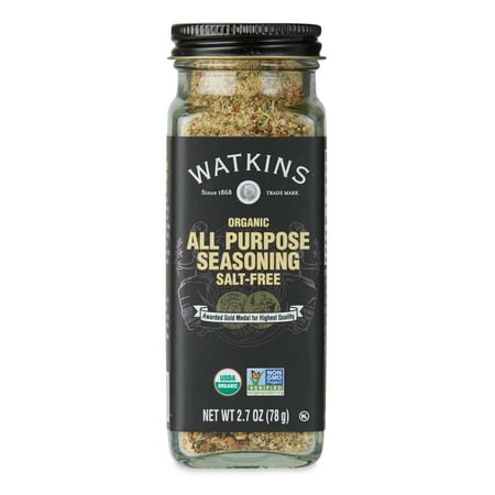 Watkins Gourmet Organic Spice Jar, All Purpose Seasoning Salt Free, 2.7 oz Pack Of 3