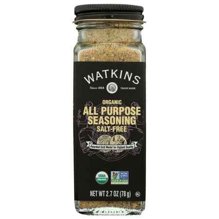 Watkins Gourmet Organic Spice Jar, All Purpose Seasoning Salt Free, 2.7 oz