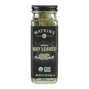 Watkins Gourmet Organic Spice Jar, Bay Leaves, .17 oz Jar