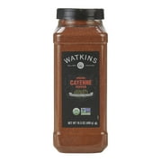 Watkins Gourmet Organic Spice Jar, Cayenne Pepper, 16.5 oz