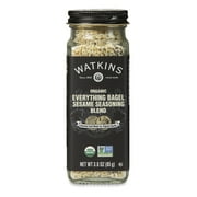 Watkins Gourmet Organic Spice Jar, Everything Bagel Sesame Seasoning Blend, 3 oz