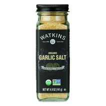 Watkins Gourmet Organic Spice Jar, Garlic Salt, 4.96 oz