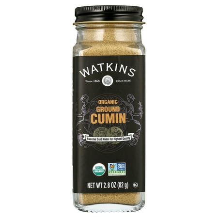 Watkins Gourmet Organic Spice Jar, Ground Cumin, 2.8 oz