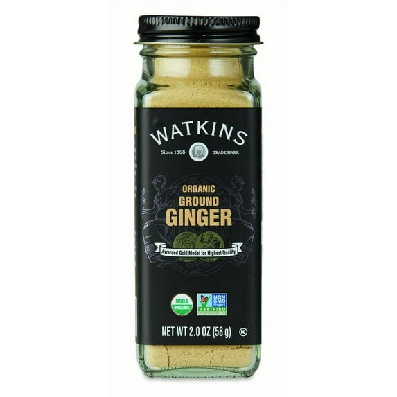 Watkins Gourmet Organic Spice Jar, Ground Ginger, 2 oz Pack Of 3