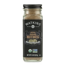 Watkins Gourmet Organic Spice Jar, Ground Nutmeg, 2.8 oz