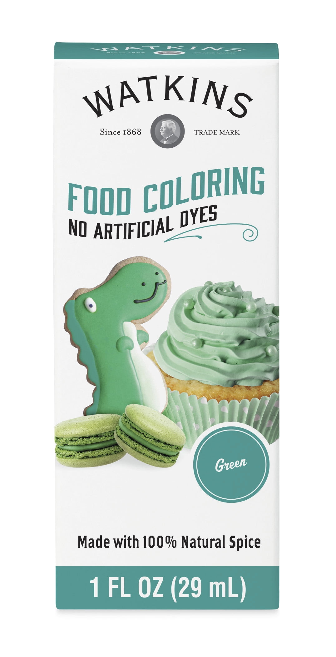 Watkins Green Food Coloring, 1 fl oz