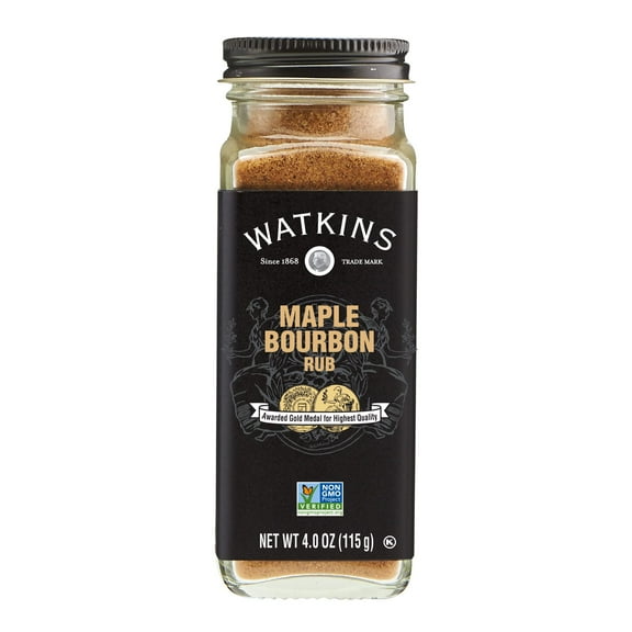 Watkins Grilling Maple Bourbon Seasoning, 4 oz (Pack of 1)