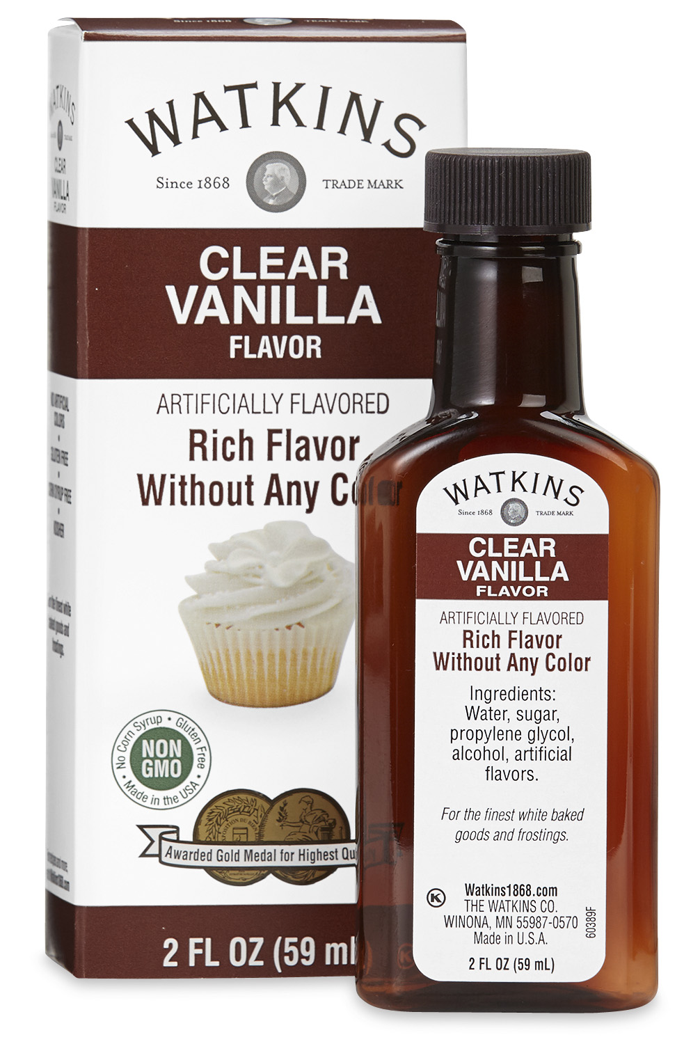 Great Value Pure Vanilla Extract, 1 fl oz (Ambient, Plastic Container