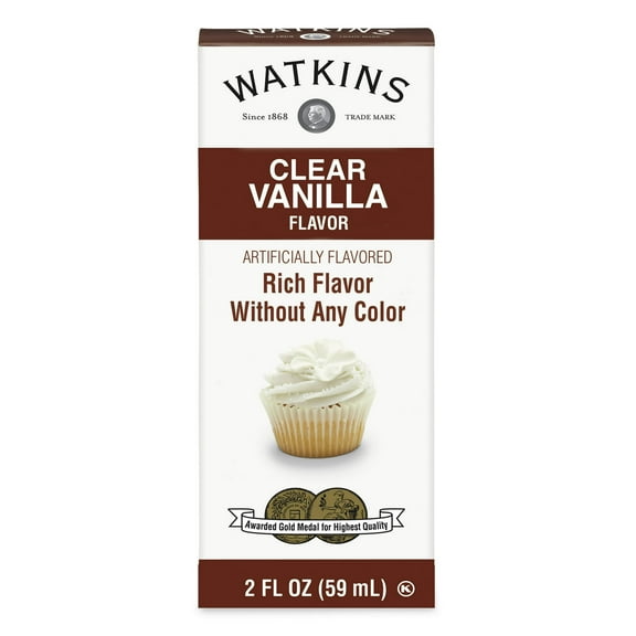 Watkins, Imitation Clear Vanilla Extract, 2 fl oz, 1 Pack (Liquid, Ambient) pack of 2