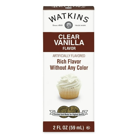 Watkins, Imitation Clear Vanilla Extract, 2 fl oz, 1 Pack (Liquid, Ambient)