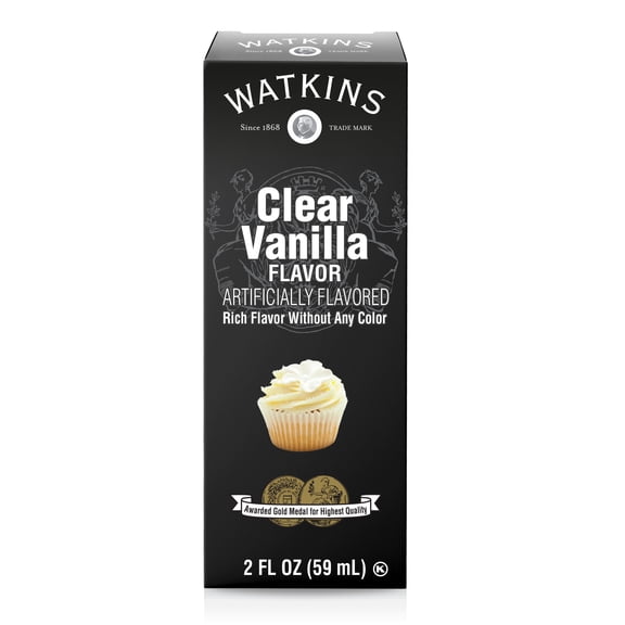 Watkins, Imitation Clear Vanilla Extract, 2 fl oz, 1 Pack (Liquid, Ambient)