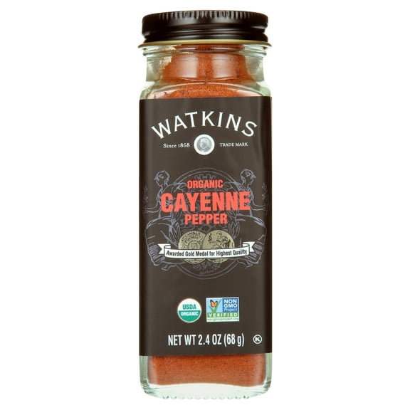 Watkins Inc. Organic Cayenne Pepper 2.4 oz (Jar, Granules)
