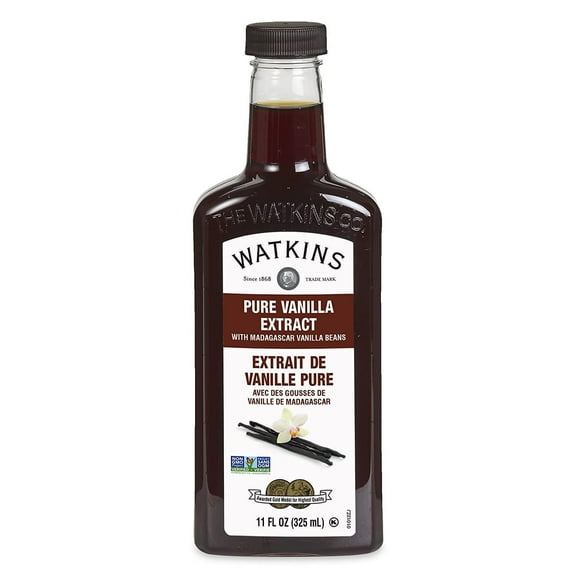 Watkins Madagascar Bourbon Pure Vanilla Extract - 11 fl oz Pack of 4