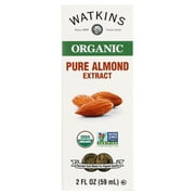 Watkins Organic Almond Extract 2 fl. oz. (Liquid, Ambient, Plastic Container)