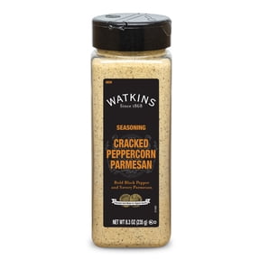 Watkins Cracked Peppercorn Parmesan Seasoning, 8.3 oz