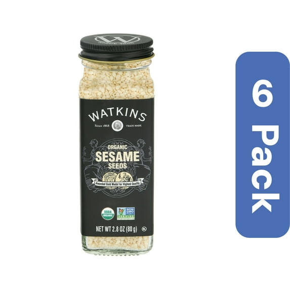 Watkins Organic Sesame Seeds 2.8 oz (Pack Of 6)