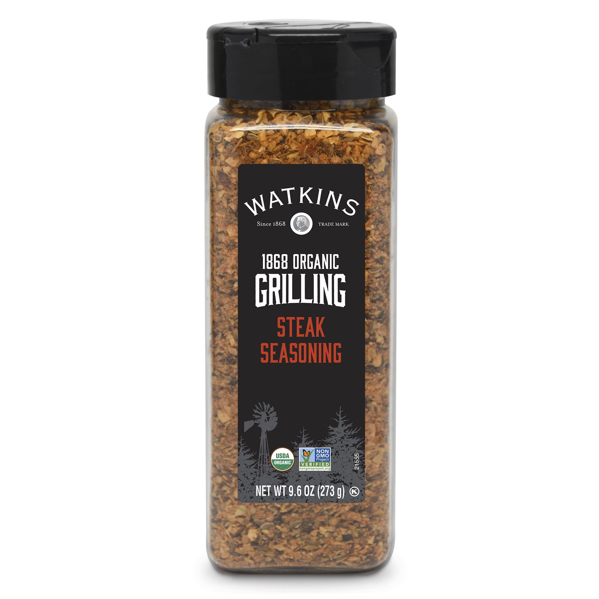 Watkins Organic Steak Seasoning, 9.6 oz