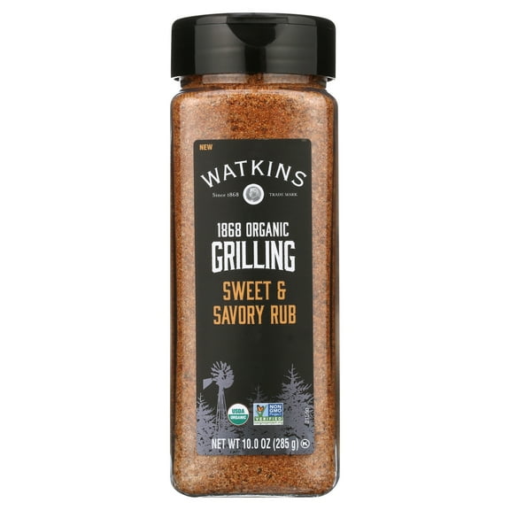 Watkins Organic Sweet and Savory Rub, 10.0 oz