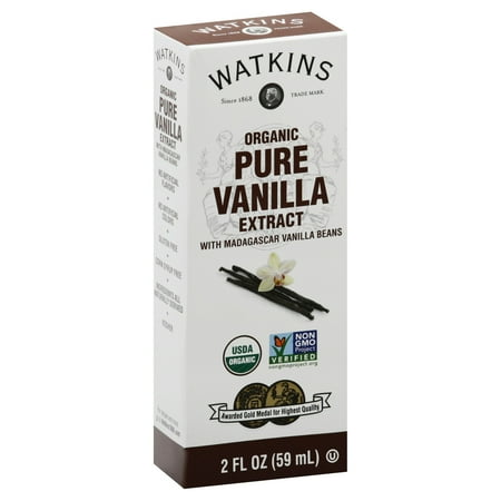 Watkins Organic Vanilla Extract 2 fl oz (Pack Of 12)