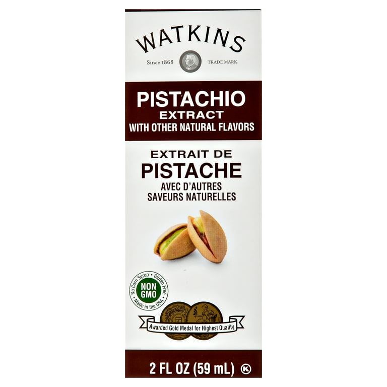 Watkins Pistachio Extract 2 fl oz Plastic Container Liquids