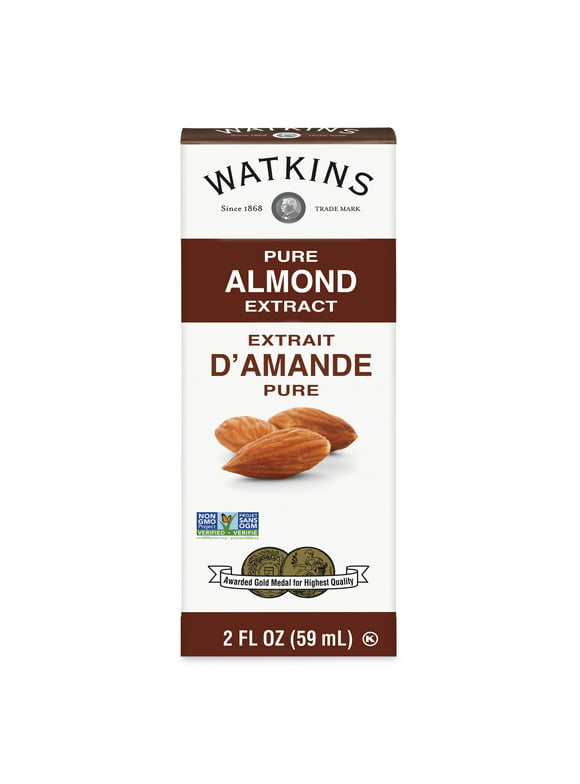 Watkins Pure Almond Extract, 2 fl oz (Liquid, Ambient, Plastic Container)